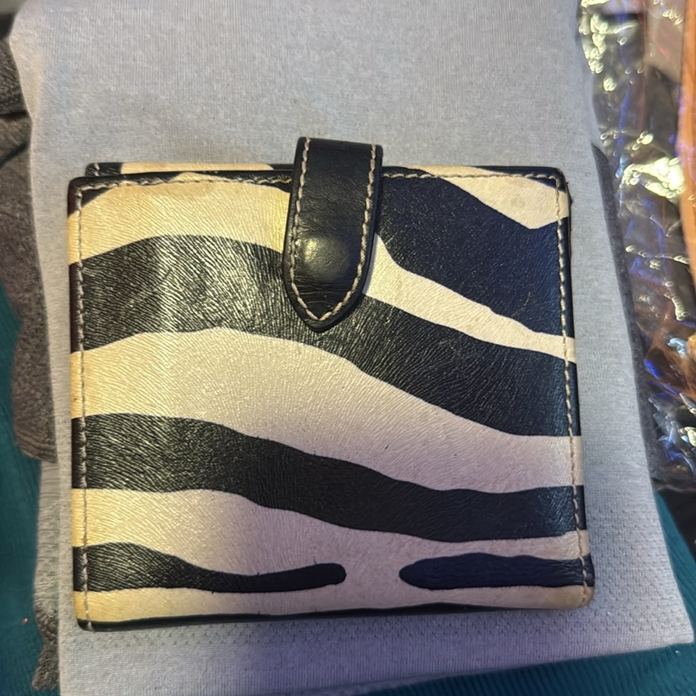 EUCDooney & Bourne zebra print Wallet - Picture 3 of 9